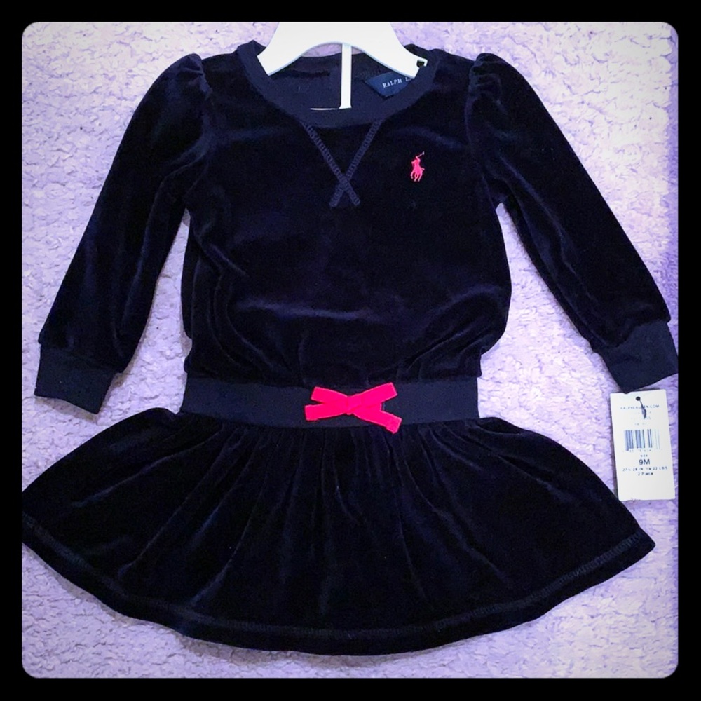 Girls 2-piece Dress Ralph Lauren 9 months new